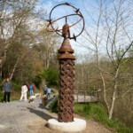 The Uniting Of Work and Spirit<br>
By Robert Clements <br>
Purchased by Randall-Paulson Architects, as a gift the to the city in honor of the 25th anniversary of their business. Located at Old Mill Park