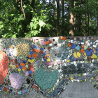 RosWall on Forrest Street (Behind the Cultural Arts Center)<br/>By RoART, c. 2008 RosWall